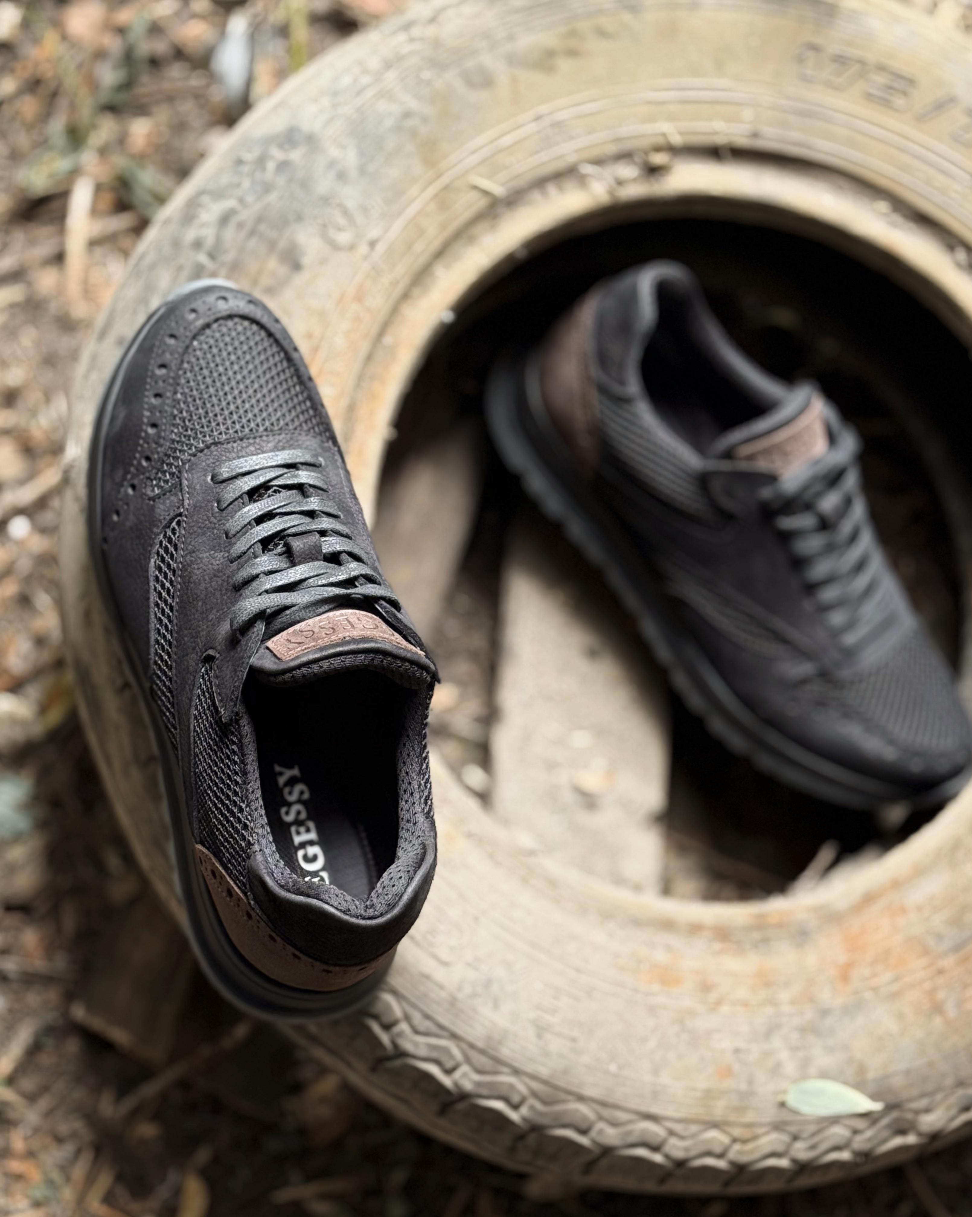 Кроссовки Legessy BRUNO CAGE р. 44 Черный/Коричневый (BRUNO CAGE 44р) - фото 4 Кроссовки Legessy BRUNO CAGE р. 44 Черный/Коричневый (BRUNO CAGE 44р) - фото 4