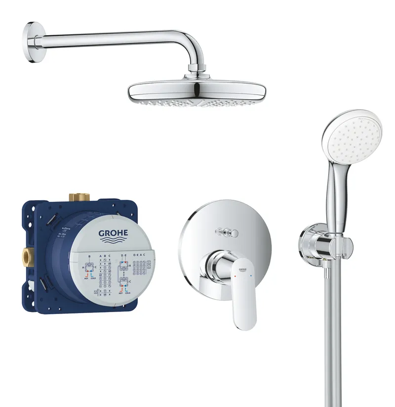Душова система прихованого монтажу Grohe Eurosmart Cosmopolitan зі змішувачем (25219001)