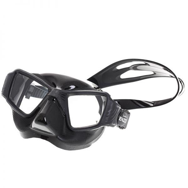 Маска для підводного полювання та дайвінгу Marlin Enzo Black