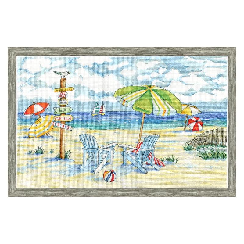 Набор для вышивания крестиком Design Works 2862 Beach Signs (18892)