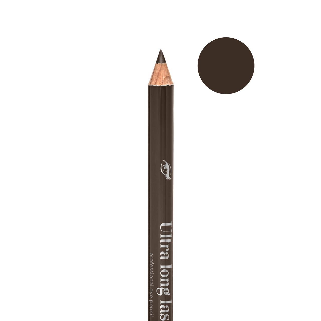 Олівець для очей PARISA COSMETICS Ultra Long Lasting 510 Темно-коричневий - фото 1 Олівець для очей PARISA COSMETICS Ultra Long Lasting 510 Темно-коричневий - фото 1