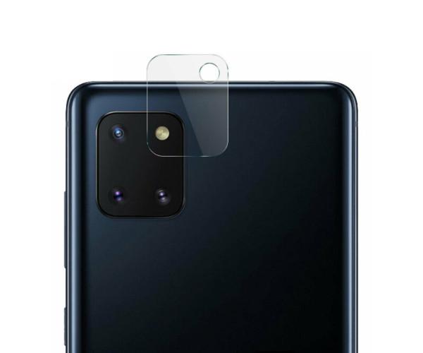 Противоударная гидрогелевая пленка Hydrogel Film для Samsung Galaxy Note 10 Lite на камеру 3 шт, Transparent