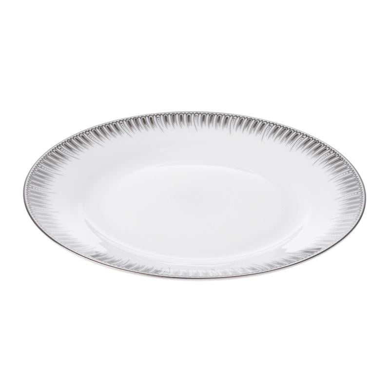 Тарілка кругла Lora NP95 порцеляна Білий (H15-085)