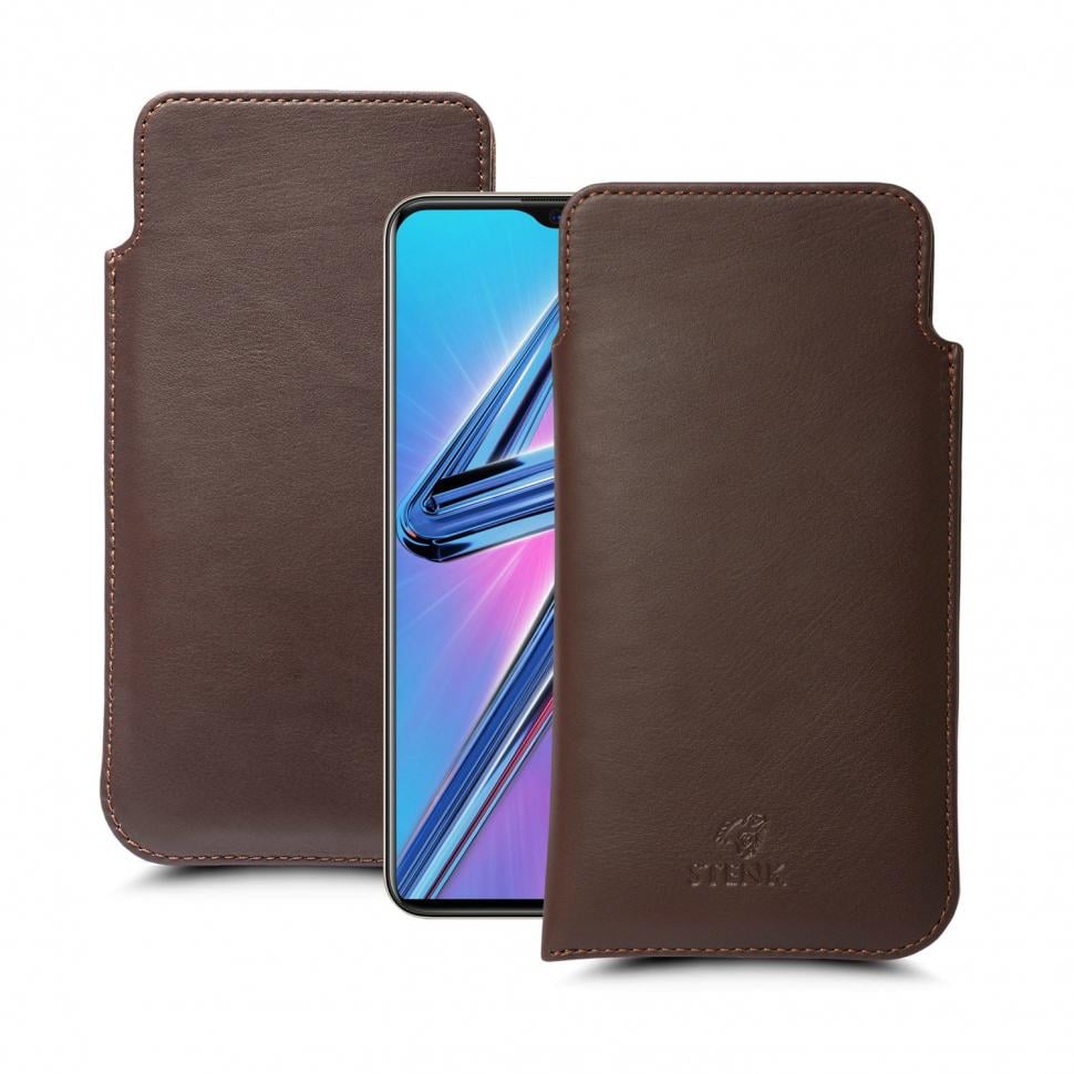 Футляр Stenk Elegance для Vivo Y19 Коричневый (65192)