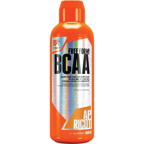 Амінокислота BCAA для спорту Extrifit BCAA Free Form Liquid 80000 мг 1000 мл 20 порцій Apricot