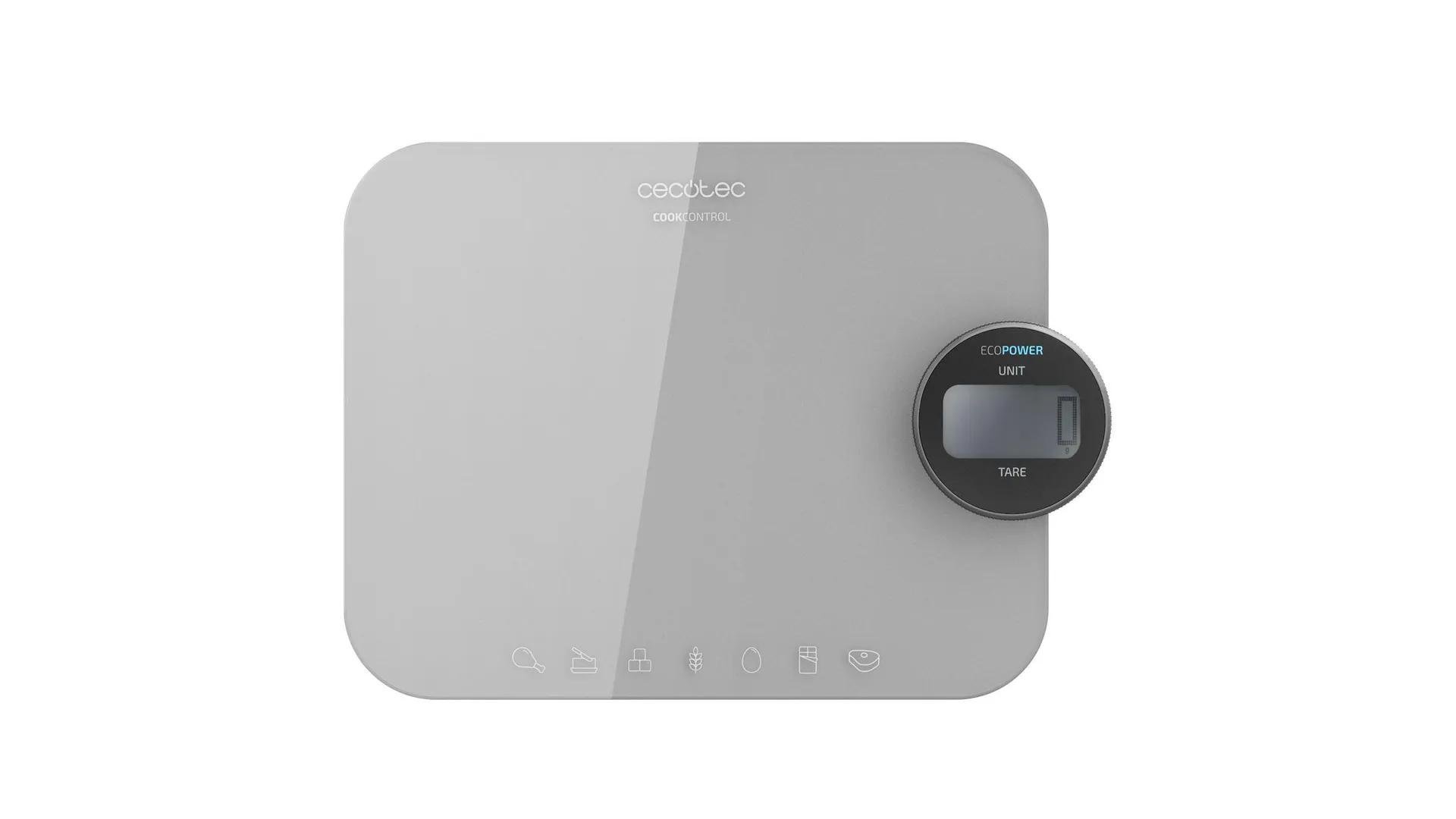 Ваги кухонні електронні CECOTEC Cook Control 10300 EcoPower Inox (04144)