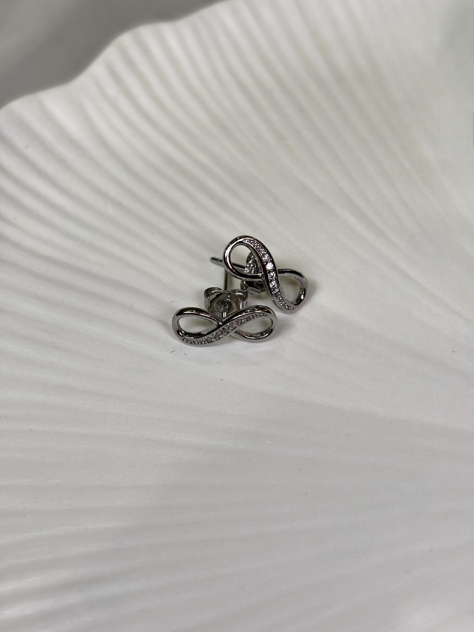 Серьги Mirshine Infinity Silver (25547109)