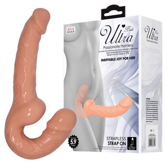 Страпон жіночий безременевий Ultra Strapless Strap On 5,9" ( 38131642)