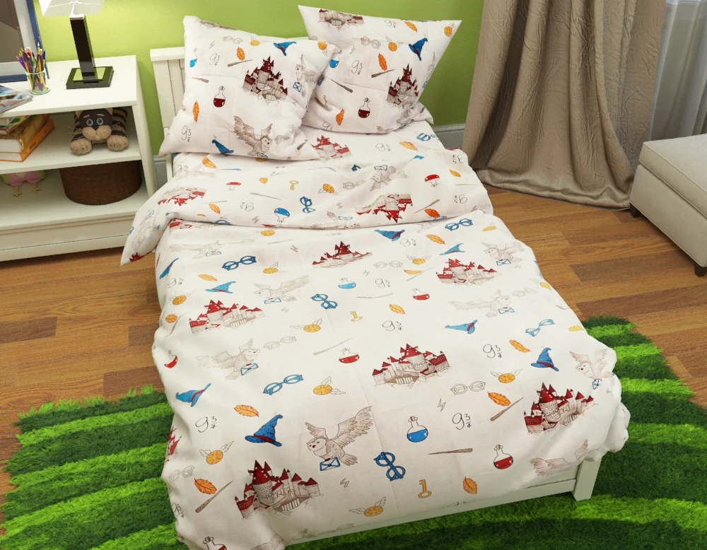 Комплект постельного белья детский ТМ Черешенька из бязи Gold 150х220 cм (40132)