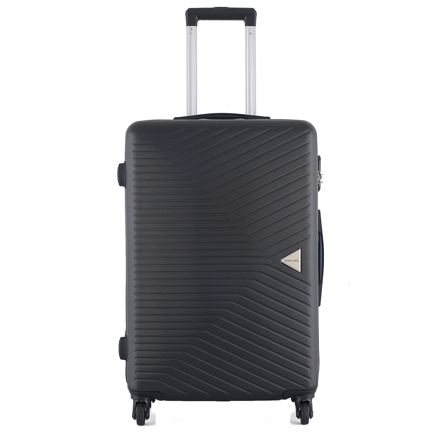 Валіза SEMI LINE 24" M Black (T5690-2) - фото 2 Валіза SEMI LINE 24" M Black (T5690-2) - фото 2