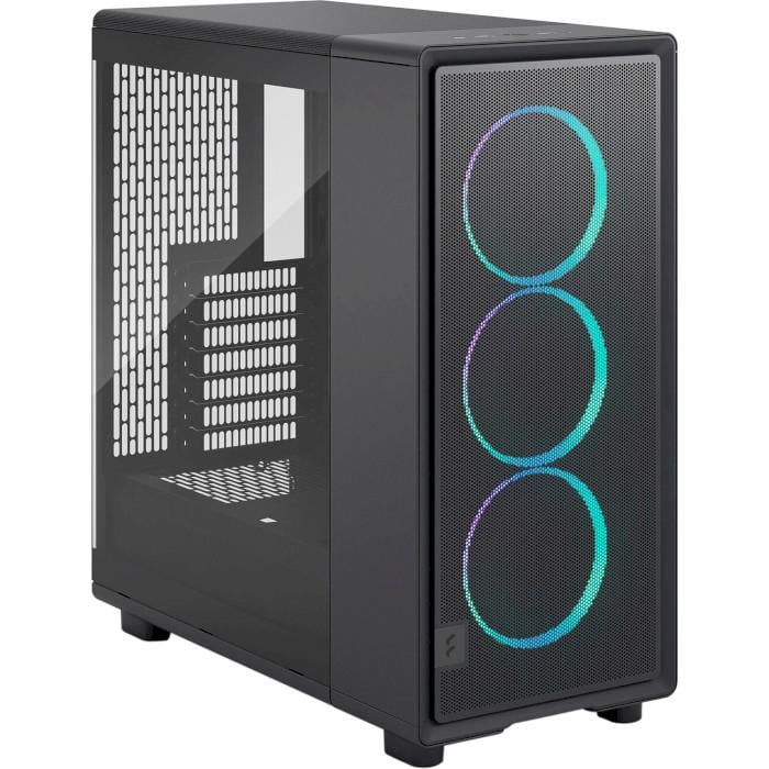 Компьютерный корпус с закаленным стеклом Fractal Design Epoch Mid Tower ATX Black RGB TG Light Tint (FD-C-EPO1A-04)