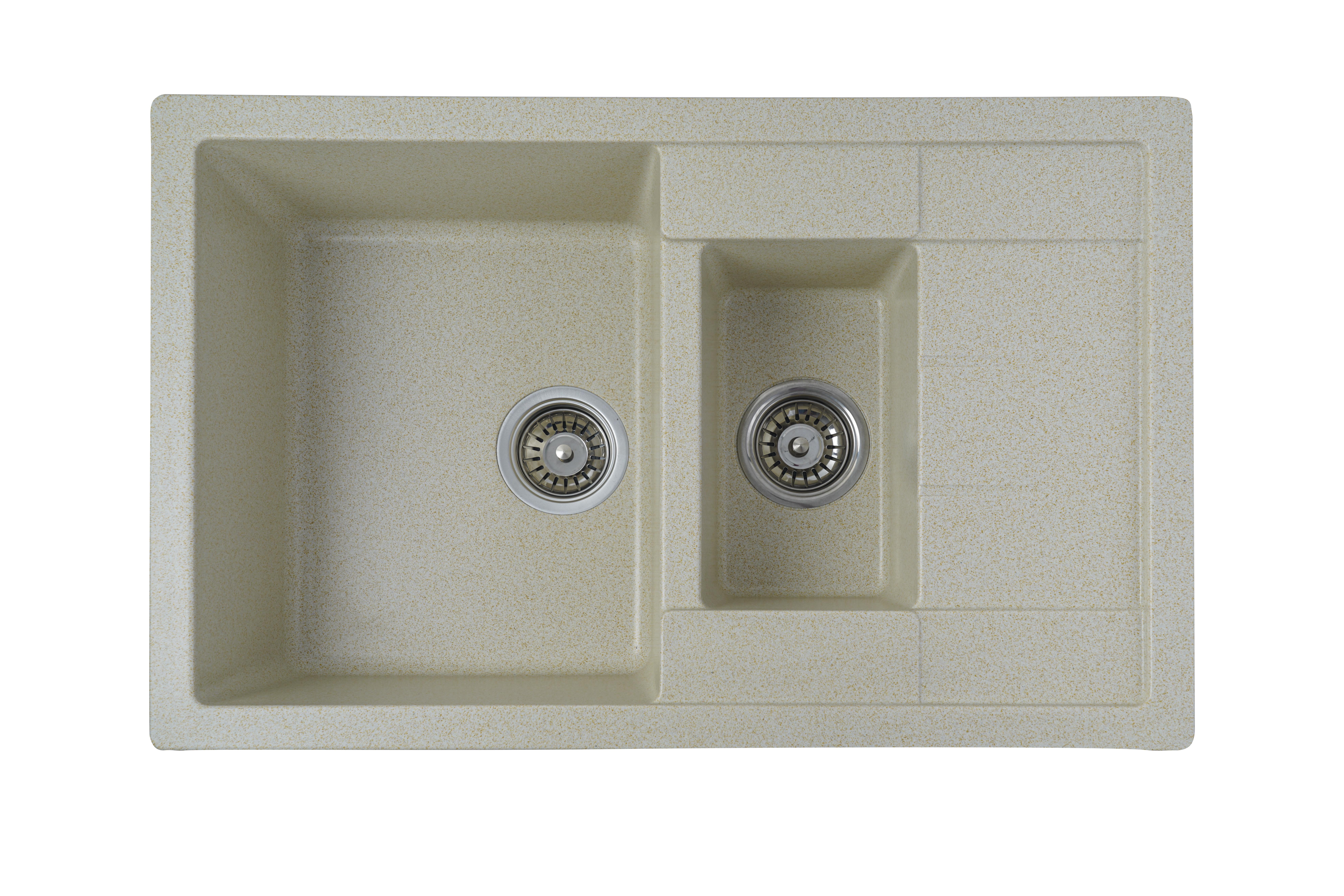 Мойка для кухни Platinum 7850W Kessan гранит глянец Песочный (000024994)