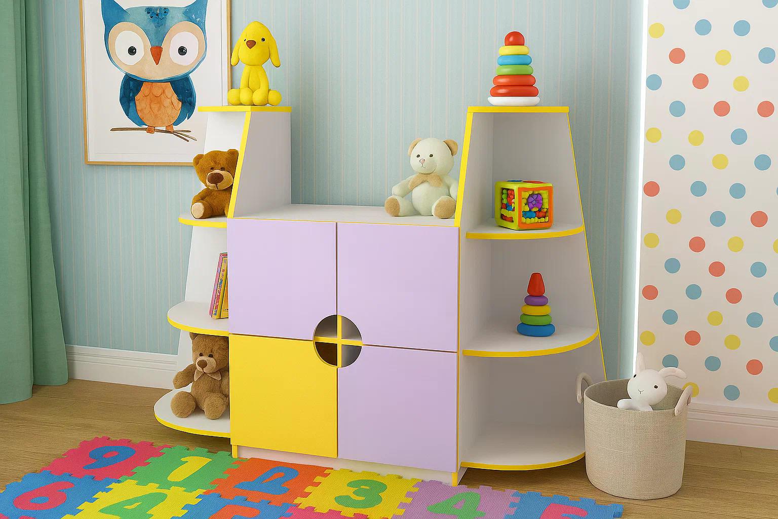 Ігрові меблі дитячі Водний світ Yellow/Lavander - фото 2 Ігрові меблі дитячі Водний світ Yellow/Lavander - фото 2