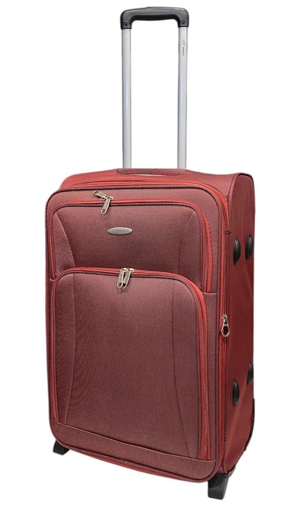 Чемодан Prince 6745 62 л с расширением на колесах 62х42х28 см Красный Чемодан Prince 6745 62 л с расширением на колесах 62х42х28 см Красный