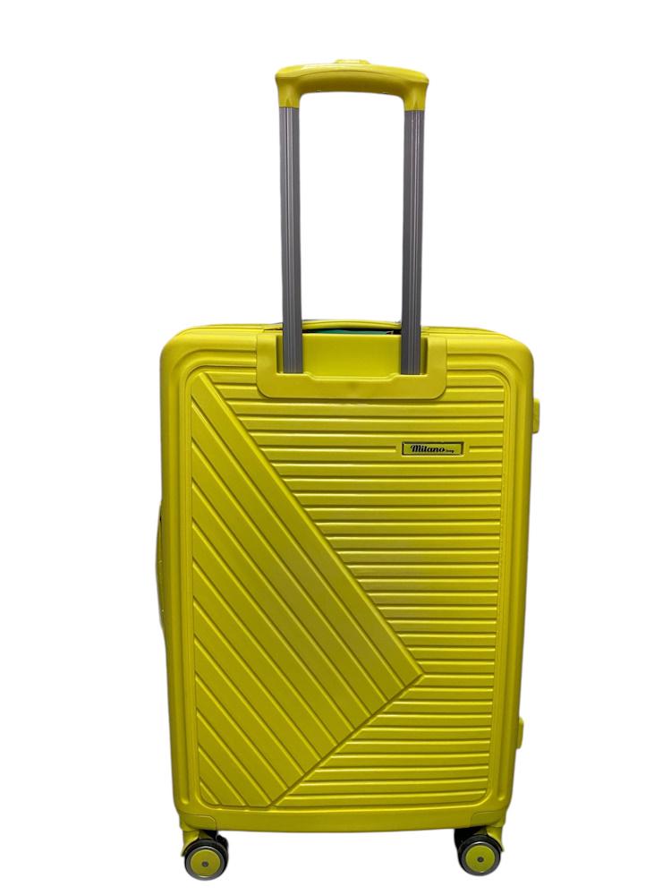 ᐉ Чемодан средний Milano bag 050 полипропилен M Желтый • Купить в