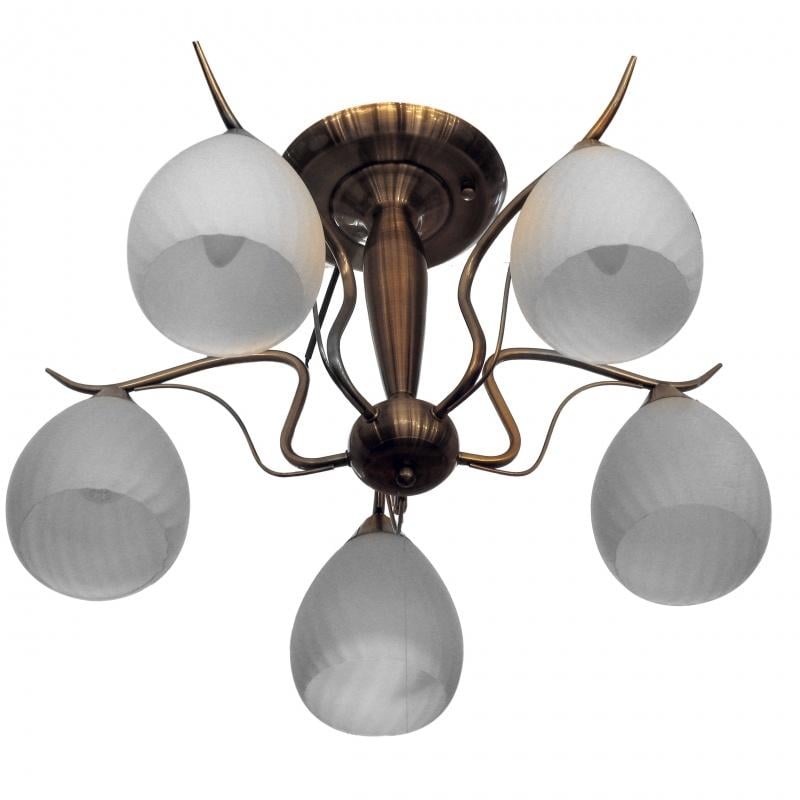 Люстра потолочная прованс Brille BR-01 219S/5 E27 AB