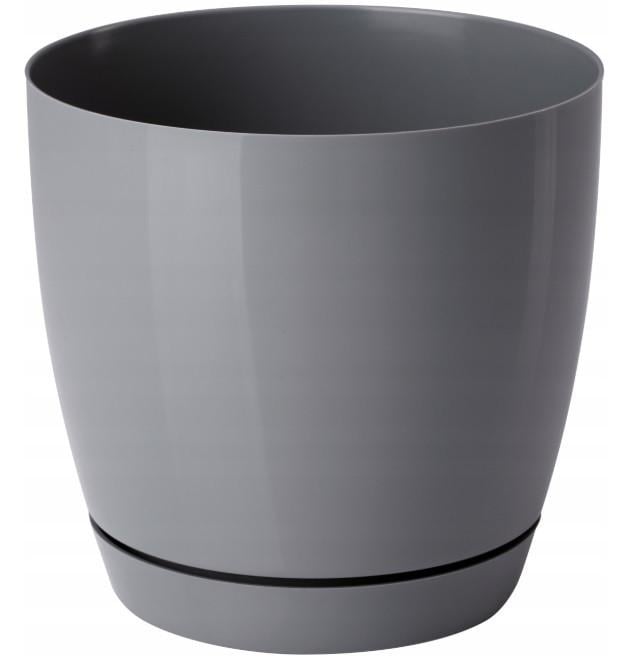Горшок для цветов Form-Plastic Toscana Krugla-13 1,6 л Серый (0741-059)