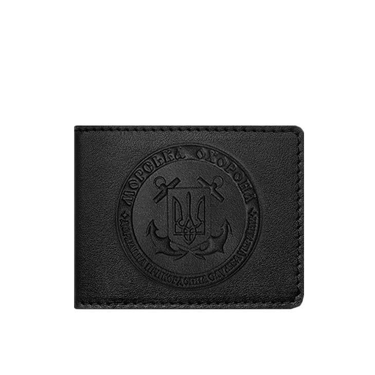Обложка кожаная в удостоверение Морской охраны Черный (A-027893) Обложка кожаная в удостоверение Морской охраны Черный (A-027893)