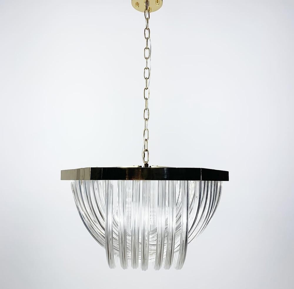 Люстра Murano в золотом каркасе 50х50 см (sa 35)