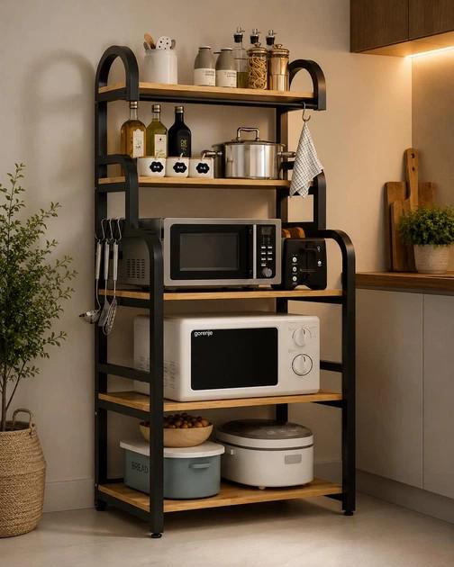 Стеллаж-органайзер для кухни многоярусный 60x40x152 см (ad-5406)