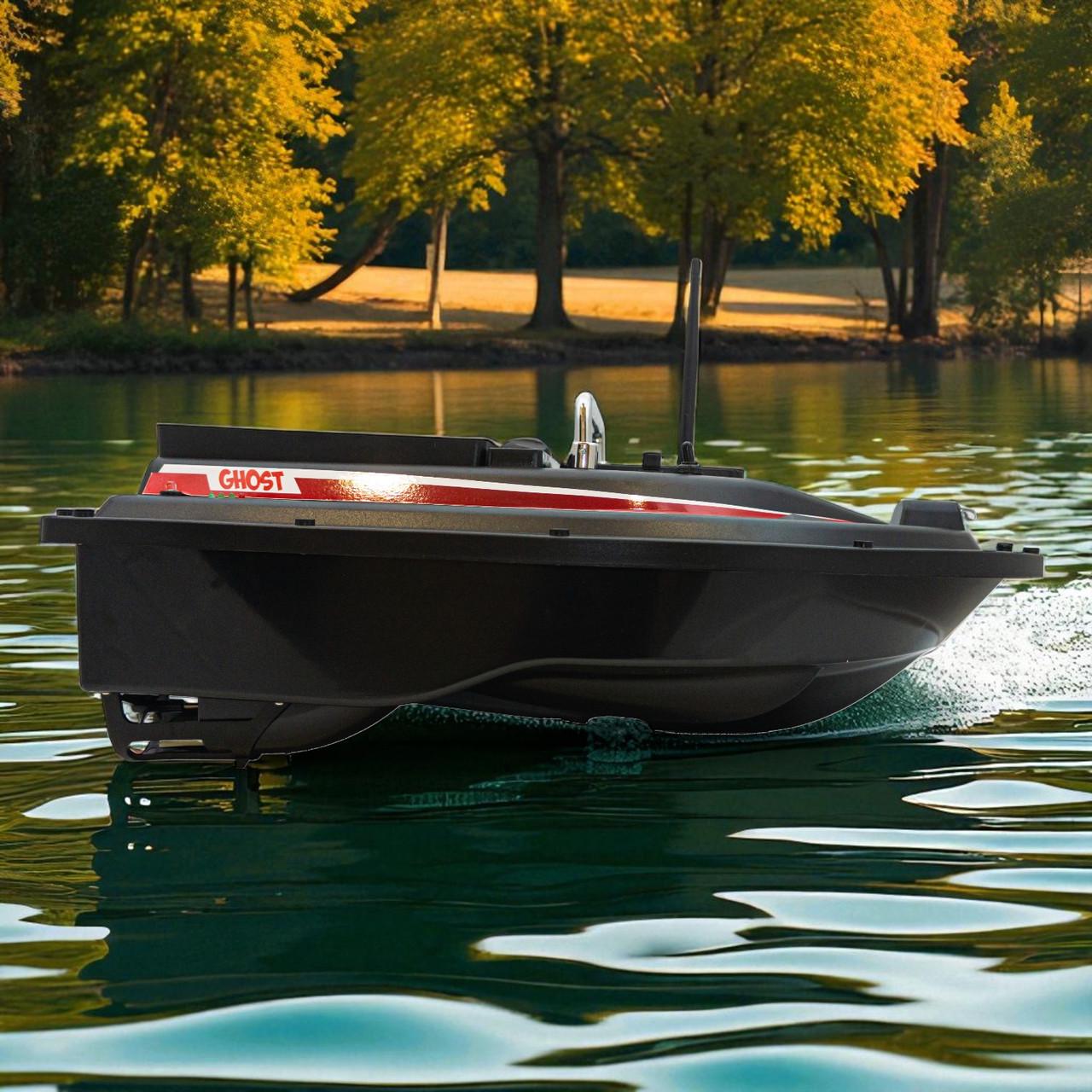 Човник для риболовлі для завозу підгодовування Fish Killer Ghost автопілот до 2 кг до 500 м Чорний (2680347359) - фото 4 Човник для риболовлі для завозу підгодовування Fish Killer Ghost автопілот до 2 кг до 500 м Чорний (2680347359) - фото 4