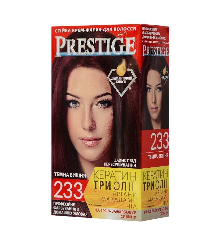 Краска для волос Prestige 233 Темная вишня