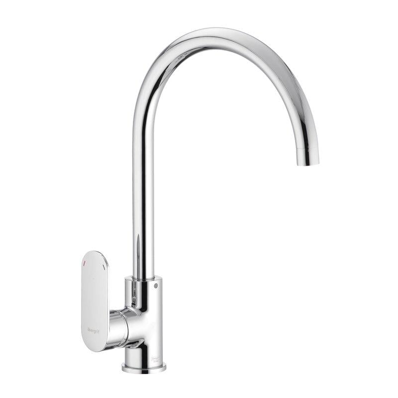 Смеситель для кухни IBERGRIF River IB0017 однорычажный Хром (64772)