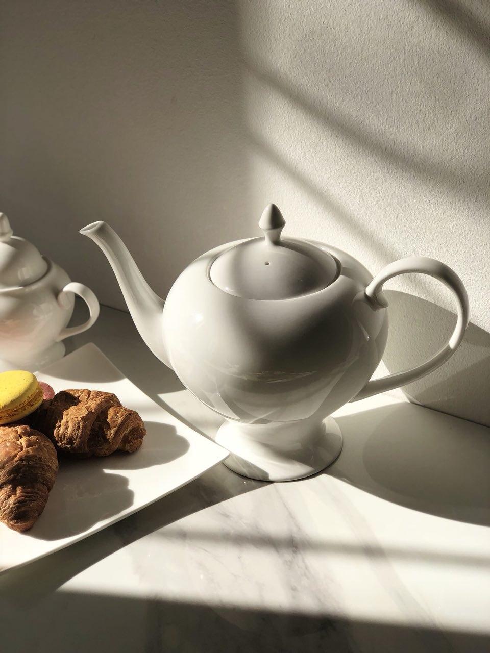 Заварювальний чайник Rim 1,5 порцеляновий л - фото 2