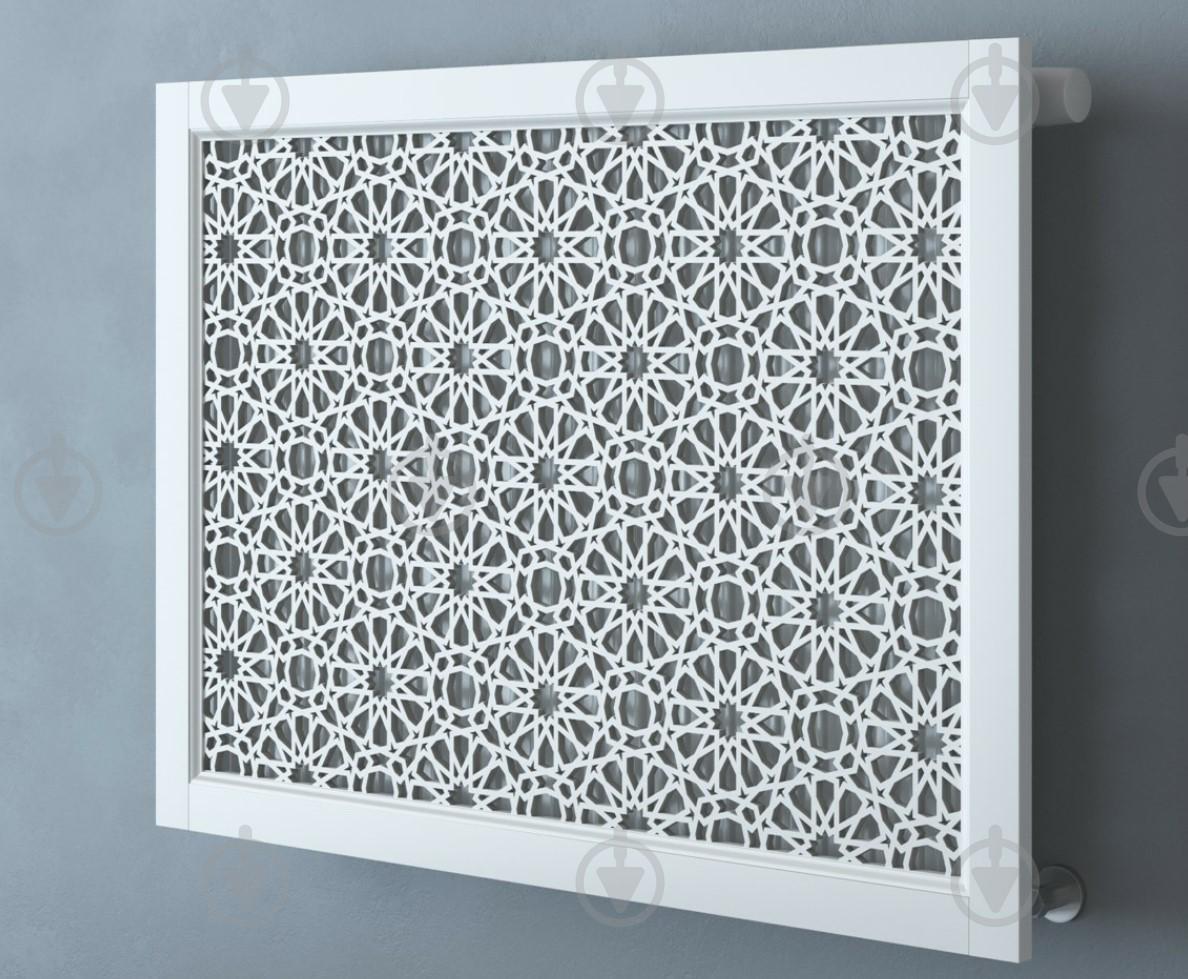 Экран-решетка декоративная на батарею отопления R39-F110 Белый (25311331)