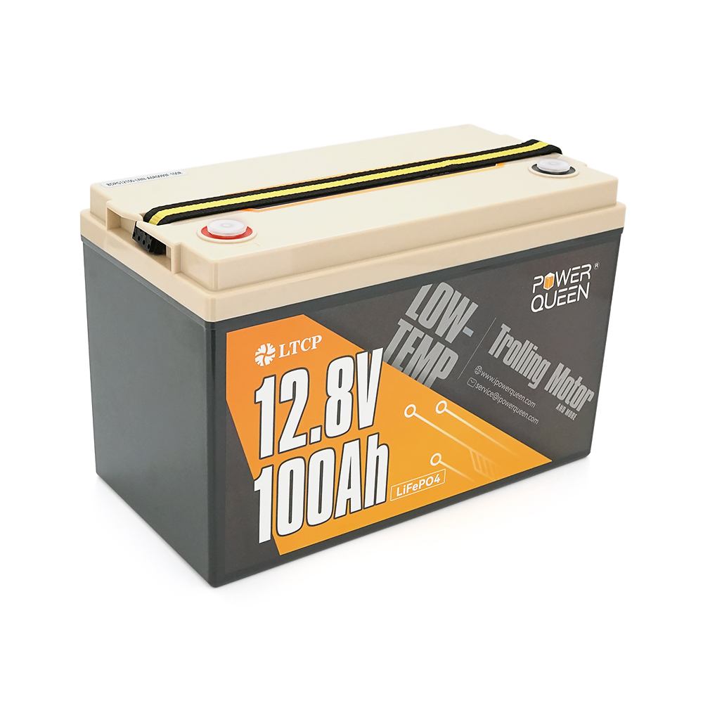 Аккумулятор Power Queen LiFePO4 12,8V 100 Ah BMS 100А для солнечных систем и кемперов (38920) Аккумулятор Power Queen LiFePO4 12,8V 100 Ah BMS 100А для солнечных систем и кемперов (38920)
