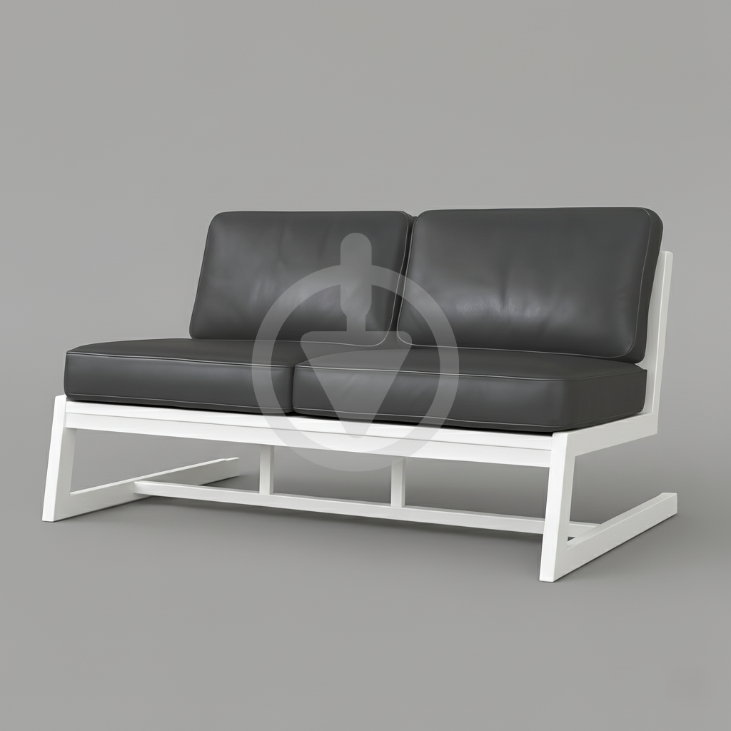 Диван металевий AVVS tech Атлас вуличний лофт екошкіра 156 см Темно-сірий/Білий (30222935) - фото 1 Диван металевий AVVS tech Атлас вуличний лофт екошкіра 156 см Темно-сірий/Білий (30222935) - фото 1