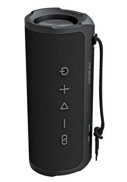 Портативна акустична система Hator Aria Wireless Phantom Black (HTA-201)