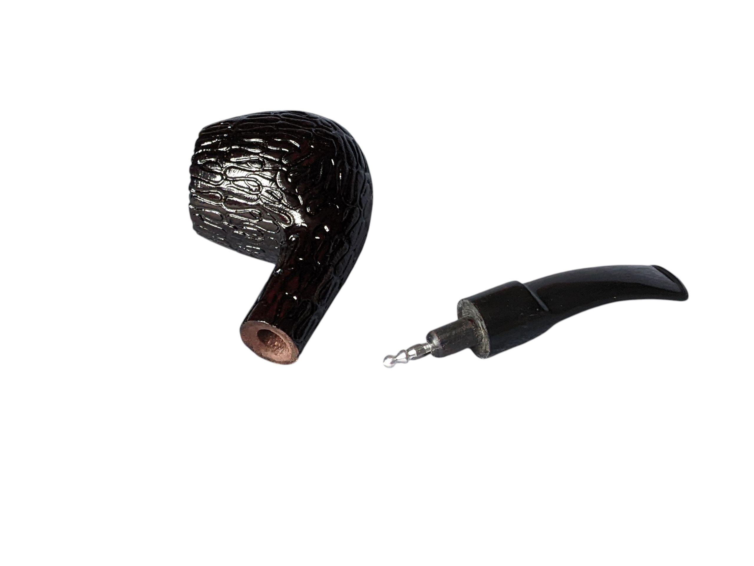 Курительная трубка Golden Gate Volcano бук рифленая (104) - фото 4 Курительная трубка Golden Gate Volcano бук рифленая (104) - фото 4