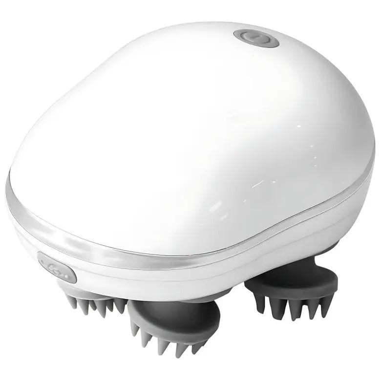 Масажер електричний Smart Scalp з акумулятором та 3D рухом Білий (10170) - фото 5 Масажер електричний Smart Scalp з акумулятором та 3D рухом Білий (10170) - фото 5