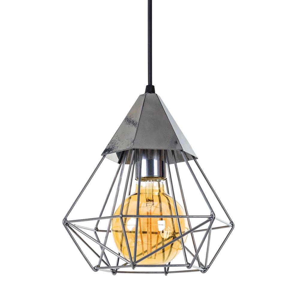 Люстра подвесная Atmolight Quarz P220 SilverL Серебряный глянец