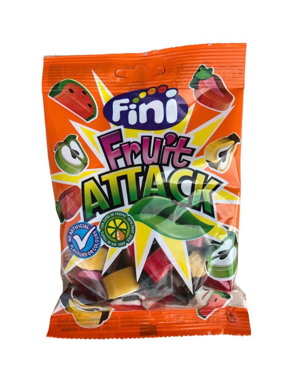 Мармелад жувальний Fini Fruit Attack Фруктова атака 90 г (14754411)