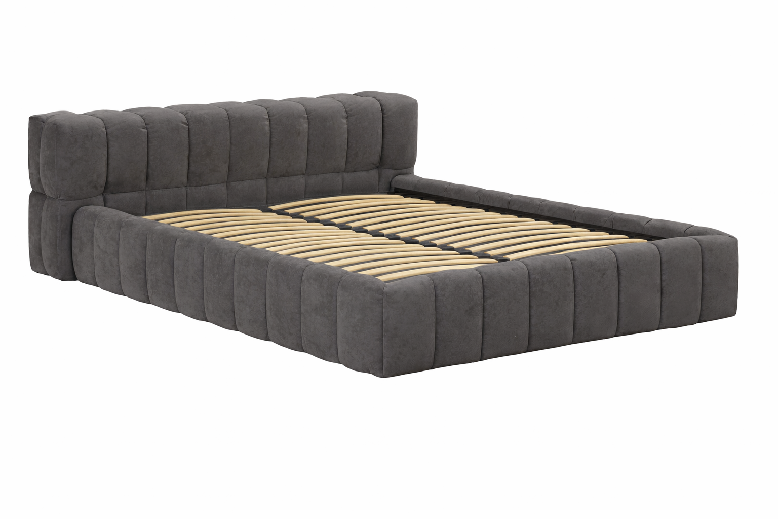 Кровать Браун с подъемным механизмом Allure 180х200 см Grey