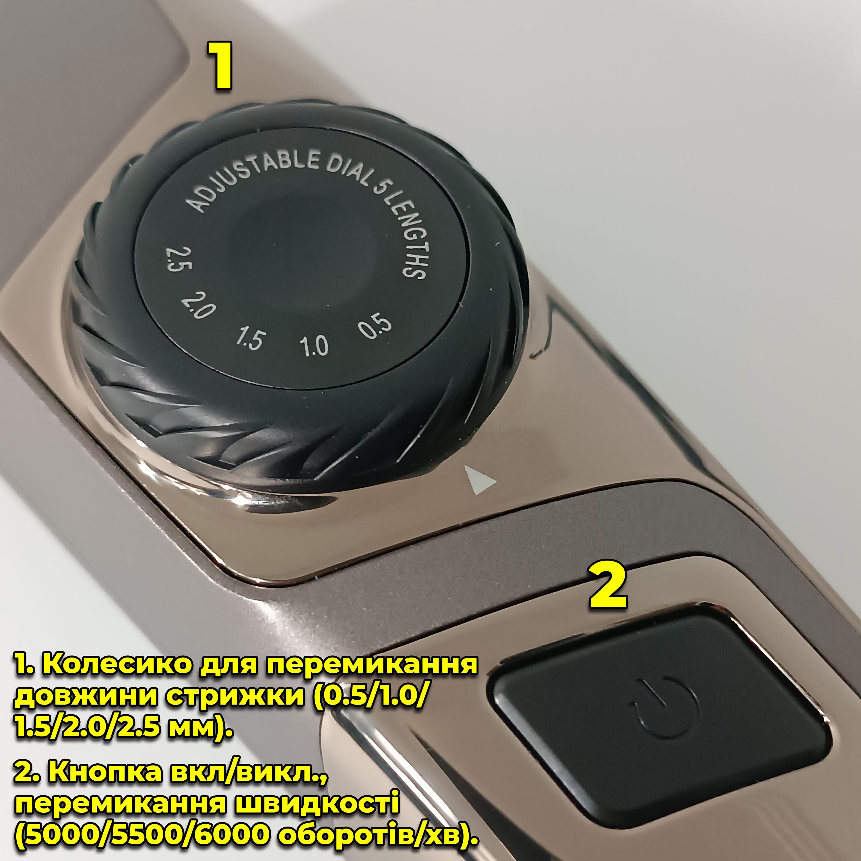 Машинка для стрижки Xo CF16 керамическое лезвие с титановым покрытием и 6 насадок (00094) - фото 4 Машинка для стрижки Xo CF16 керамическое лезвие с титановым покрытием и 6 насадок (00094) - фото 4