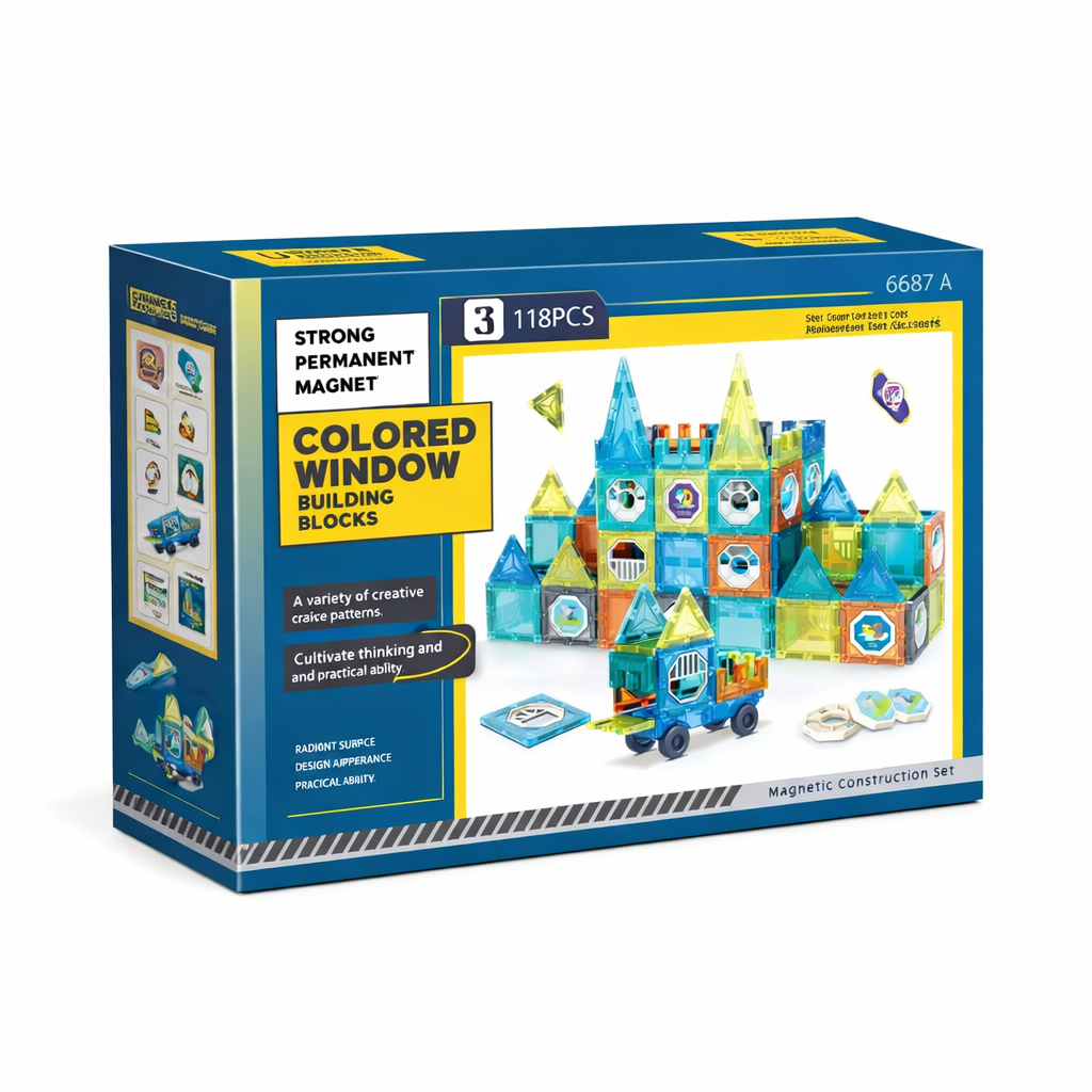 Конструктор магнитный 6687 A 118 дет. (2941558233)