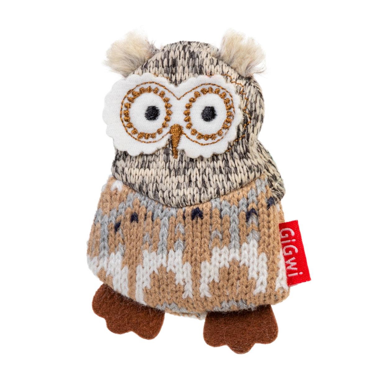 Игрушка для собак Collar Gigwi plush Сова 10 см (75036)