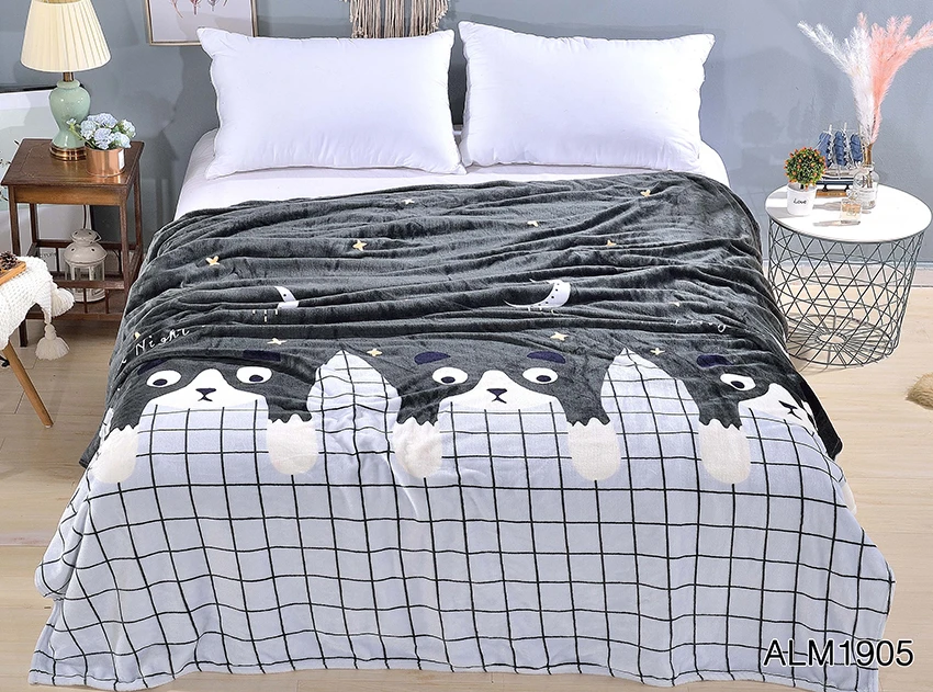 Плед велсофт TAG Tekstil ALM1905 200x220 см (1769) - фото 3 Плед велсофт TAG Tekstil ALM1905 200x220 см (1769) - фото 3