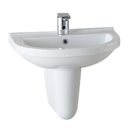 Умывальник подвесной VOLLE SOLAR 13-93-441 600x520x850 мм Белый (71456)