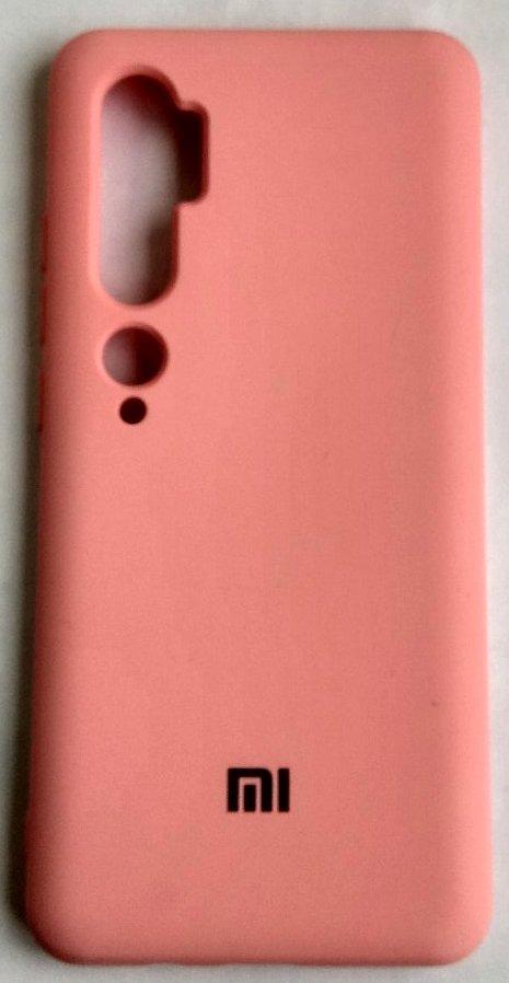 Силіконовий чохол Silicone Case Xiaomi Mi Note 10/Mi CC9 Pro rose