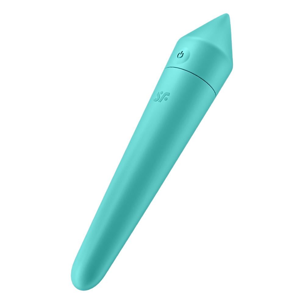 Вибратор клиторальный Satisfyer Ultra Power Bullet 8 14 см Бирюзовый (30577)