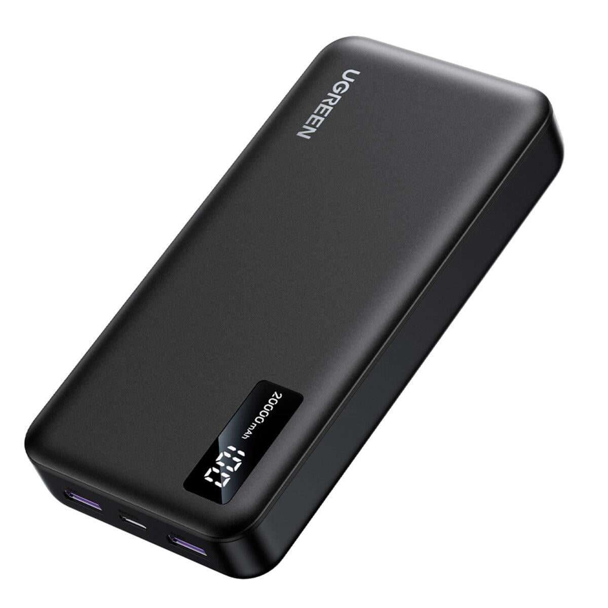 Повербанк UGREEN PB312 PD 20W Li-pol 20000mAh Black (UGR-25683)