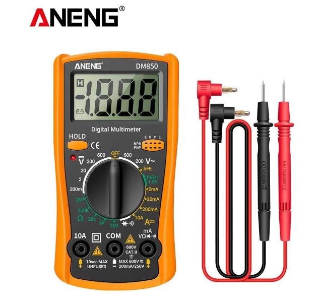 Мультиметр цифровий ANENG DM850 (15195011) - фото 9 Мультиметр цифровий ANENG DM850 (15195011) - фото 9