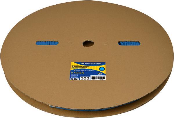 Трубка термоусадочная АСКО-УКРЕМ 4/2 мм 100 м Синий (28689737)