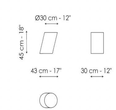Журнальний столик Pisa металевий 300х430х450 мм (11816313) - фото 3 Журнальний столик Pisa металевий 300х430х450 мм (11816313) - фото 3