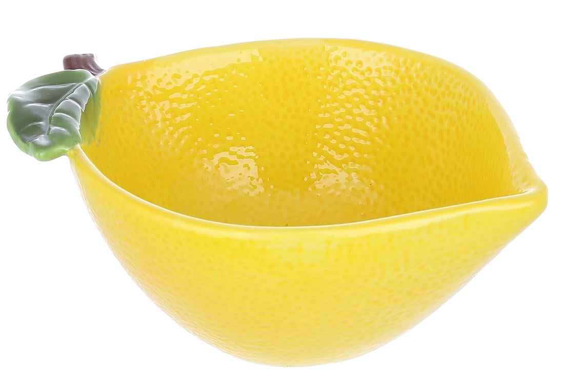 Салатник керамический BonaDi Lemon 400 мл 17,5х13х6,5 см (304-005)