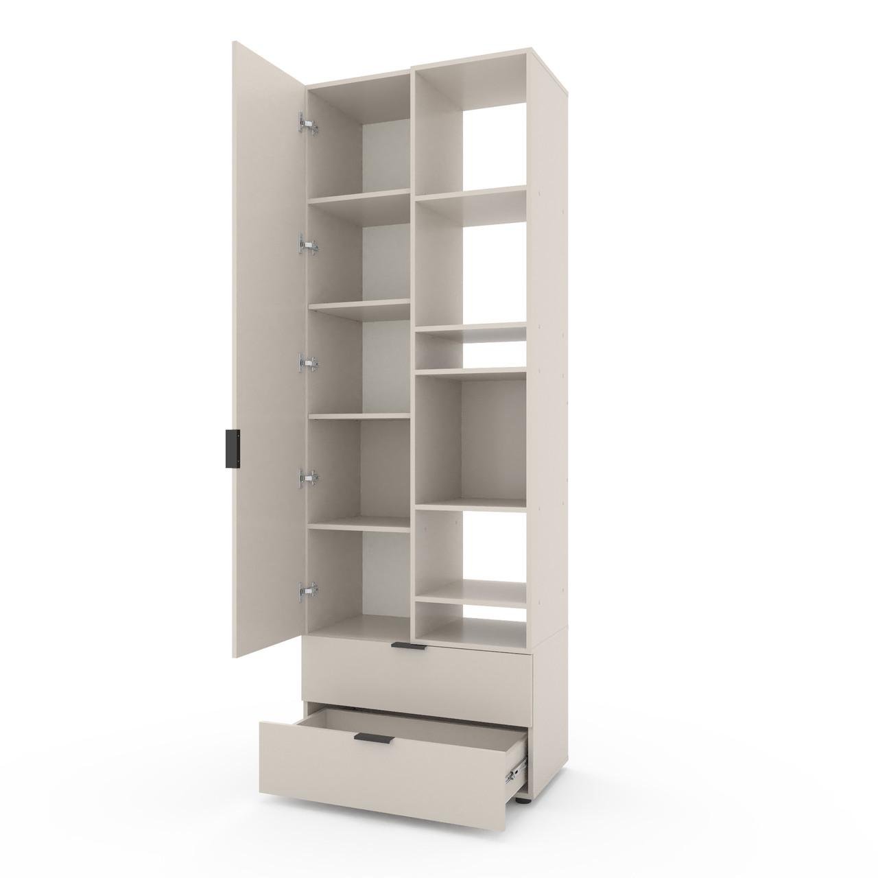 Шафа Metkas Home A001R ЛДСП 800x420x2300 мм Кашемір